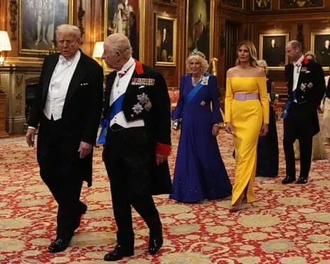 The Royal Family Deploy Red Carpet During Demonstrations; Jimmy Kimmel Pulled From Air Over Kirk Remarks