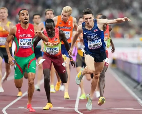 Great Britain's Jake Wightman Just Loses Out on Gold as Portugal's Isaac Nader Wins Dramatic 1500m Victory